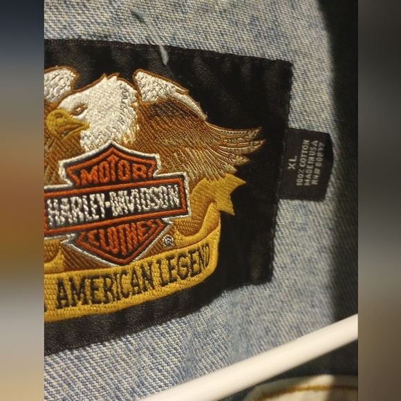 ⭐ Harley Davidson NWT 80s style vest - Picture 5 of 6